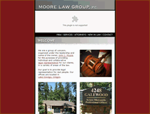 Tablet Screenshot of moorelawgrouppc.com